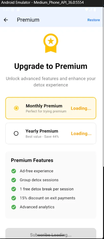 Digital Detox Uygulaması Uygulama Ekran Görüntüsü 14