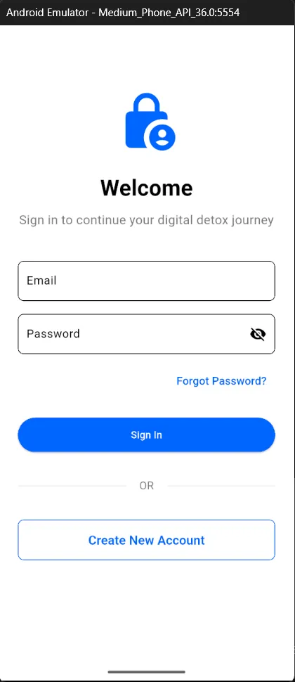 Digital Detox Uygulaması Uygulama Ekran Görüntüsü 3