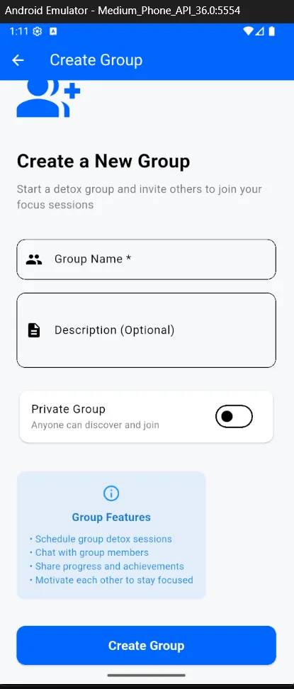 Digital Detox Uygulaması Uygulama Ekran Görüntüsü 8