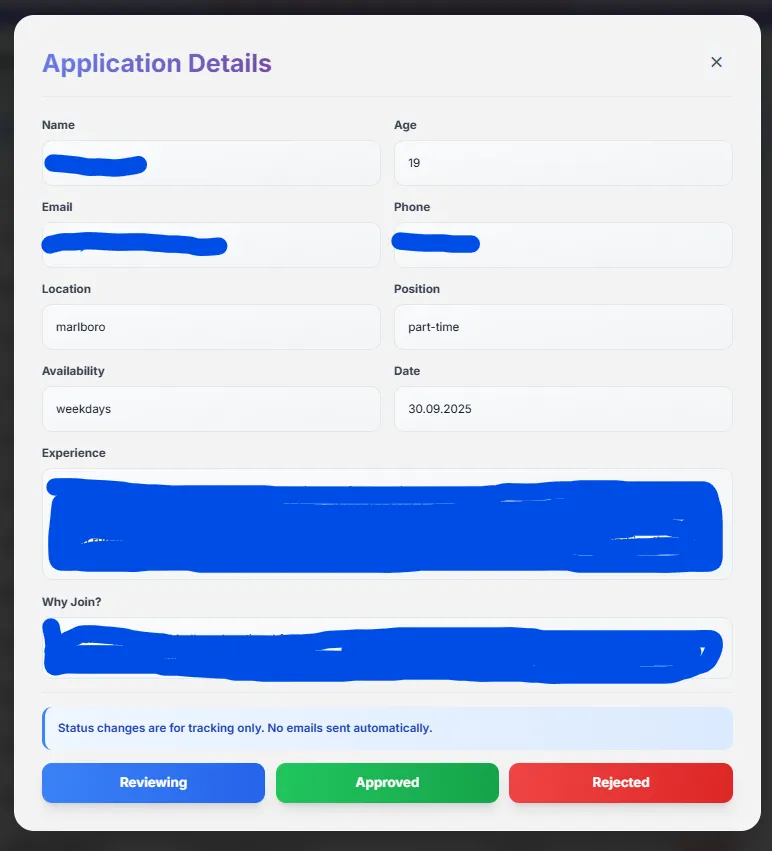 Frozen Yogurt Cafe - Full Stack Uygulama Ekran Görüntüsü 2