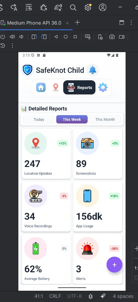 SafeKnot - Ebeveyn Kontrol Uygulama Ekran Görüntüsü 5