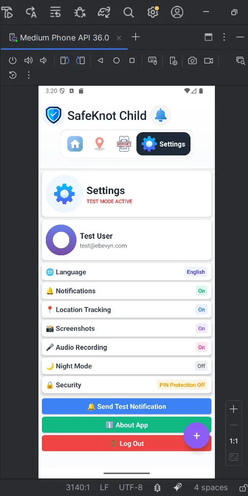 SafeKnot - Ebeveyn Kontrol Uygulama Ekran Görüntüsü 6