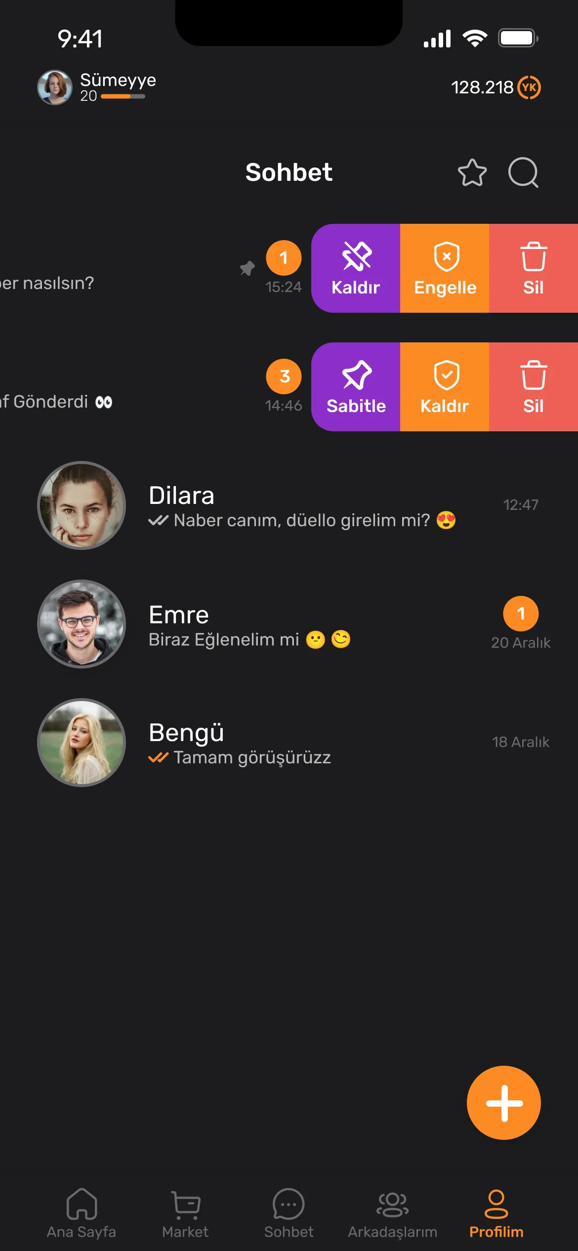 Yanıtla Kazan - Sohbet ve Arkadaşlık Uygulama Ekran Görüntüsü 15