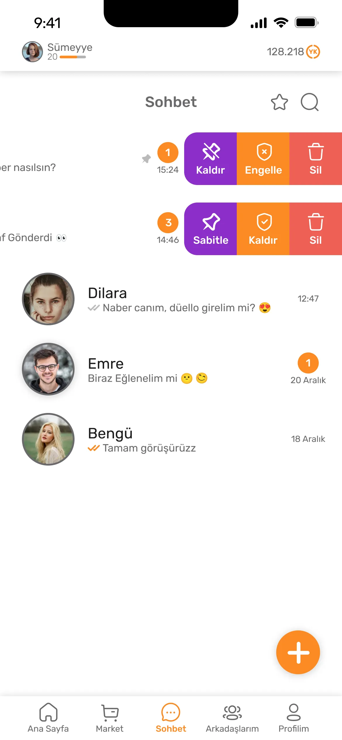 Yanıtla Kazan - Sohbet ve Arkadaşlık Uygulama Ekran Görüntüsü 2