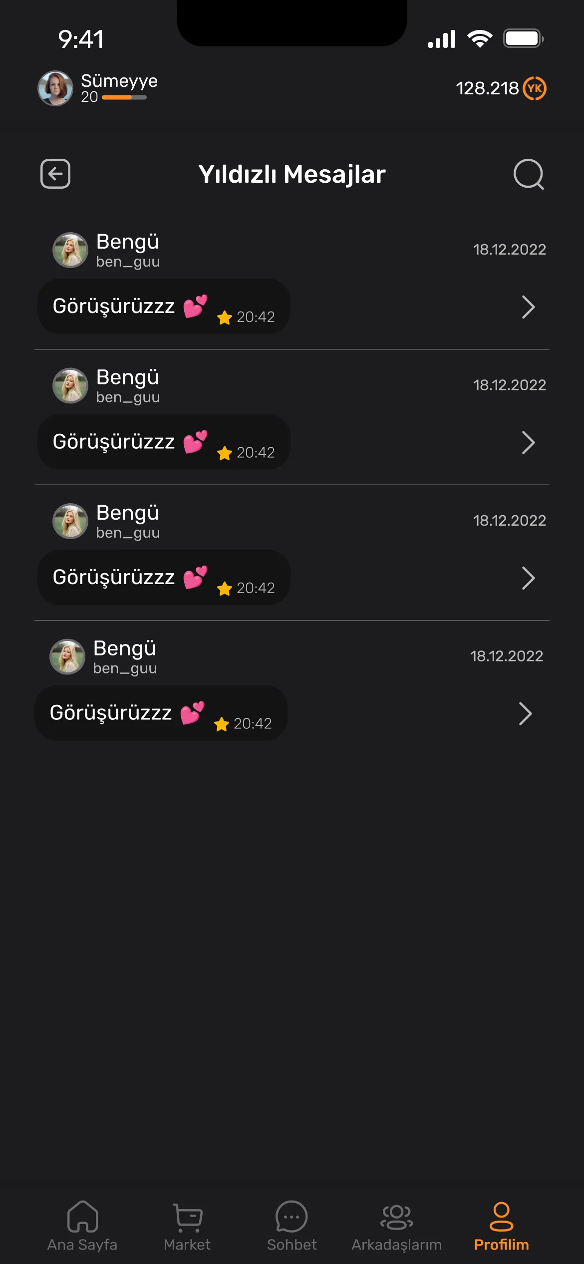 Yanıtla Kazan - Sohbet ve Arkadaşlık Uygulama Ekran Görüntüsü 27